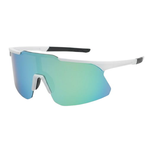 Lunettes de soleil T'échappes pas grises avec protection UV, lunette de vitesse pour sports outdoors
