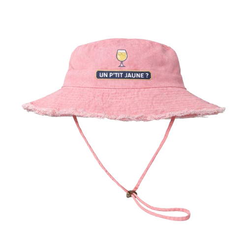 le chapeau à ficelle des apéros ensoleillé pour les bons vivant et les soirées arrosés 