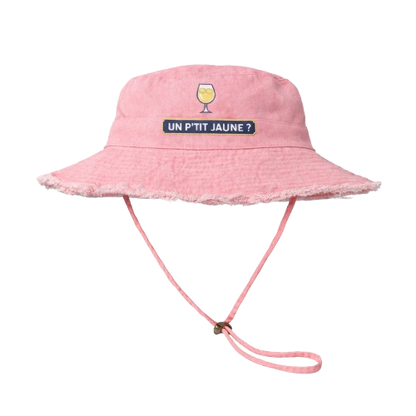le chapeau à ficelle des apéros ensoleillé pour les bons vivant et les soirées arrosés 