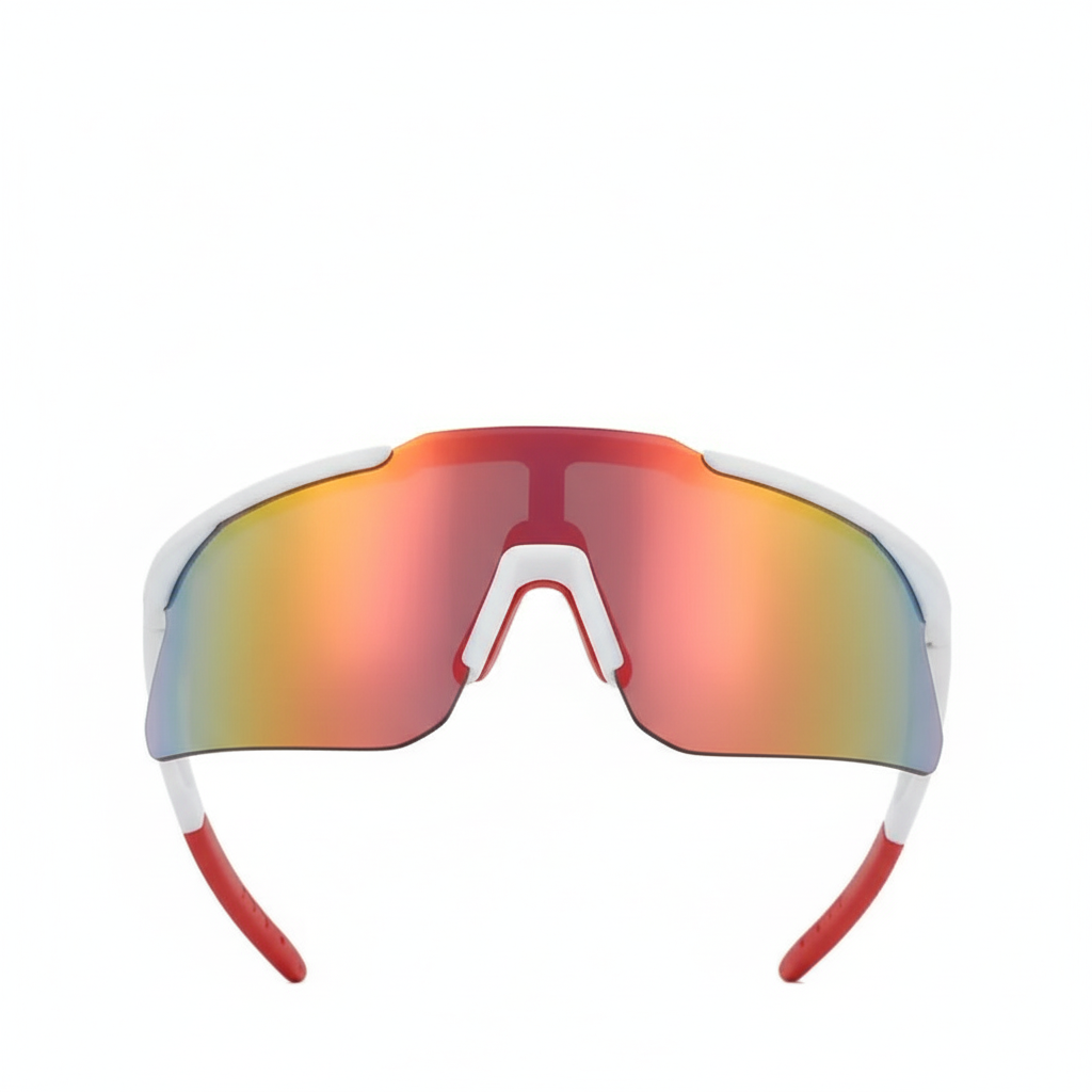 Lunettes de vitesse Je suis chaud rouge fun pour soirées festives, festivals et sports outdoors
